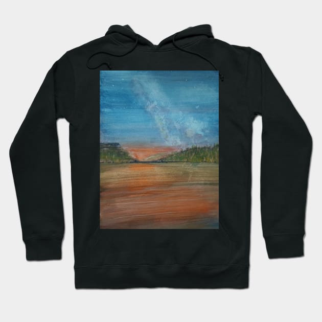 Arise the Milky Way Hoodie by Beswickian